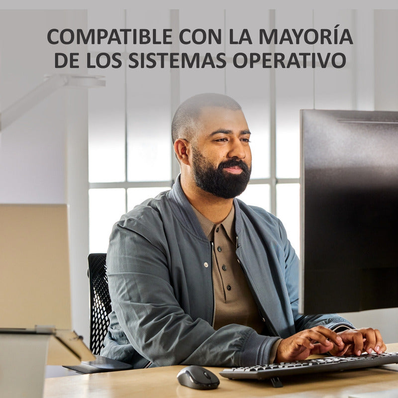 Combo Logitech Mk370 Business Teclado Y Mouse Bluetooth/bolt