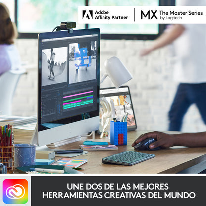 Teclado Avanzado Recargable, Logitech Mx Keys Mini, Grafito