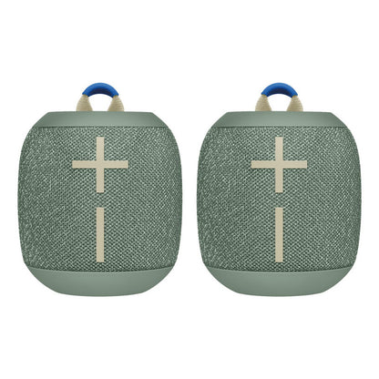 Ultimate Ears Wonderboom 3, Kit 2 Parlantes Impermeables, Verde