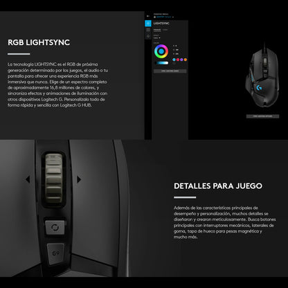 Combo Gamer Logitech G Teclado G413 Se Tkl + Mouse G502 Hero