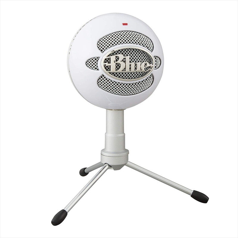 Micrófono Usb Grabación Streaming Blue Snowball Ice Blanco