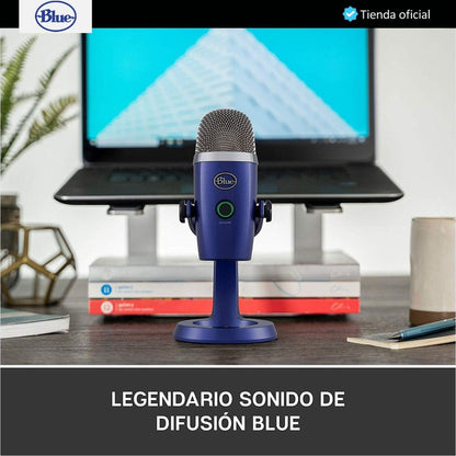 Blue Yeti Nano, Micrófono Usb Premium, Grabación / Streaming
