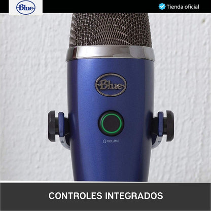 Blue Yeti Nano, Micrófono Usb Premium, Grabación / Streaming