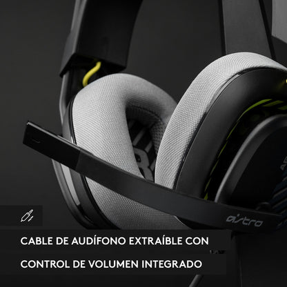 Audífonos Gamer Astro A10 Gen 2, Pc/Ps5/Ps4, Xbox, Negro