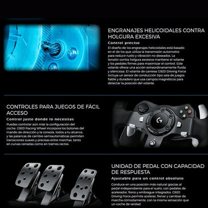 Ultimate Racing Kit Timón Logitech G920 + Palanca + Soporte4