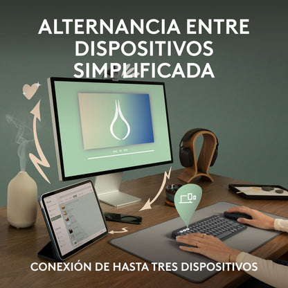 Combo Logitech Multi-dispositivo: Teclado K380s + Mouse M720