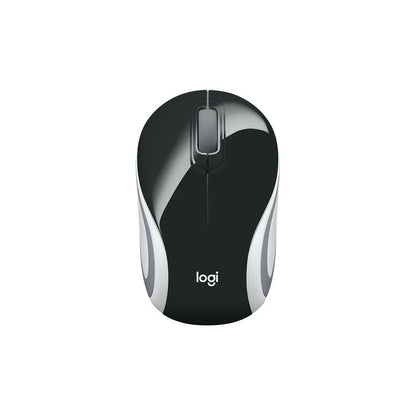 Mouse Inalámbrico Óptico Logitech M187 Negro Wireless 2.4ghz Color Negro