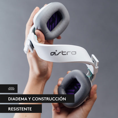 Audífonos Gamer Astro A10 Gen 2, Pc/Ps5/Ps4, Xbox, Blanco