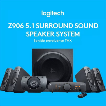 Altavoces 5.1 Certificación Thx 500 Watts Rms Logitech Z906