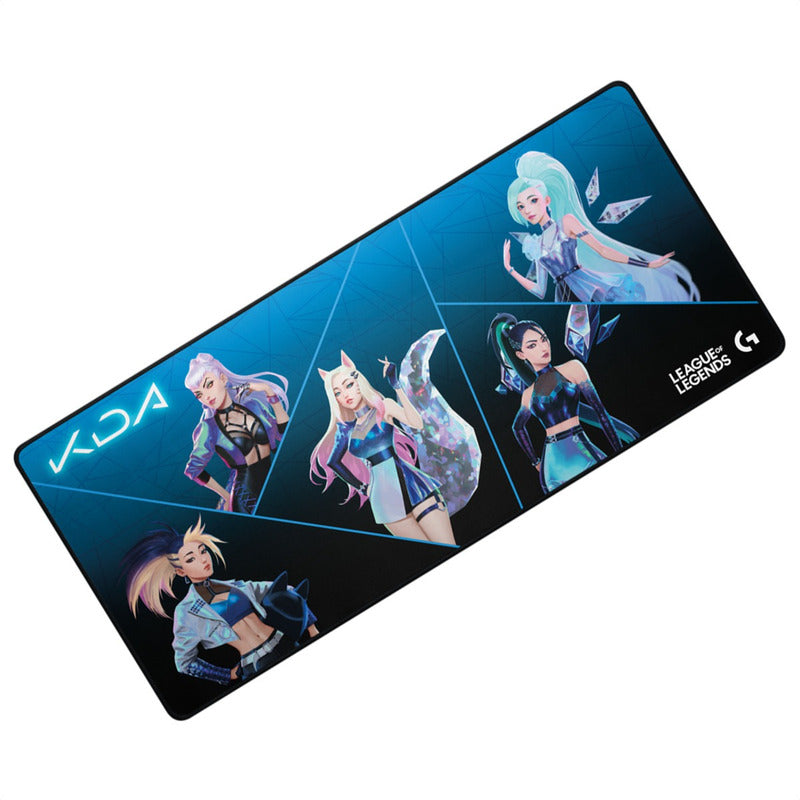 Pad Mouse Gamer Xl 900x400mm Logitech G840 Edición K/da Lol