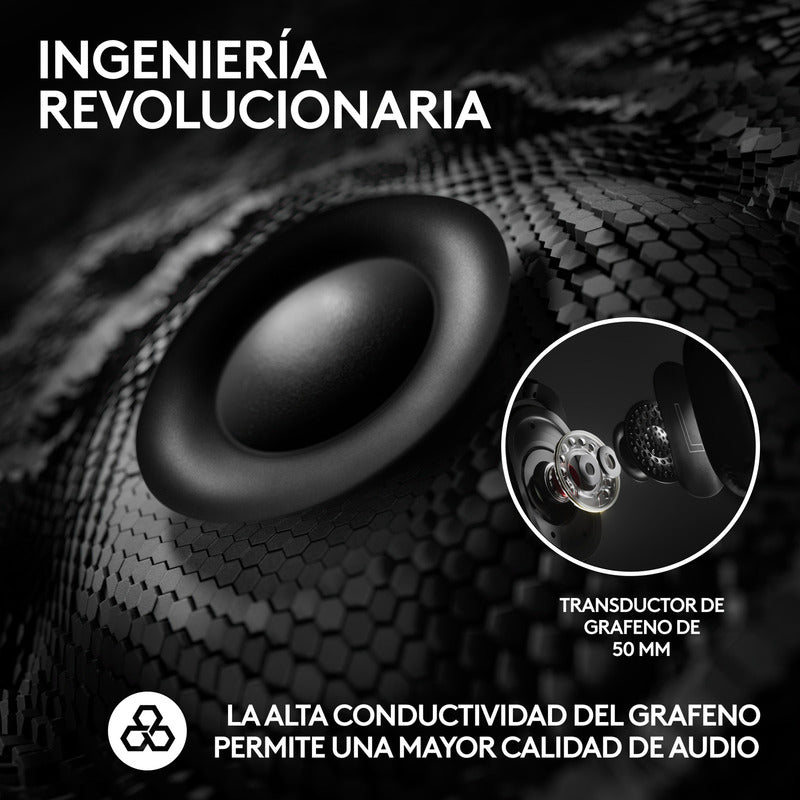 Diadema Gamer Logitech G Pro X 2, Lightspeed 7.1 / Bluetooth