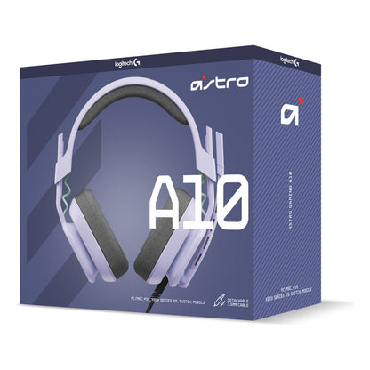 Audífonos Gamer Astro A10 Gen 2, Pc/Ps5/Ps4, Xbox, Lavanda