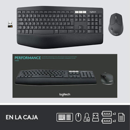 Combo Wireless Logitech Mk850 Performance: Teclado Y Mouse