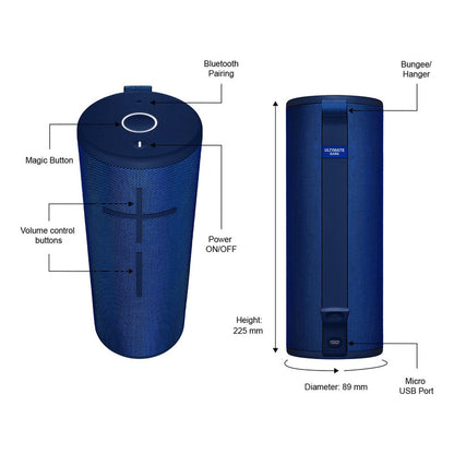 Parlante Bluetooth Impermeable Ultimate Ears Megaboom 3