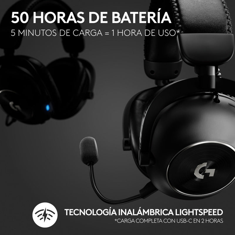 Diadema Gamer Logitech G Pro X 2, Lightspeed 7.1 / Bluetooth