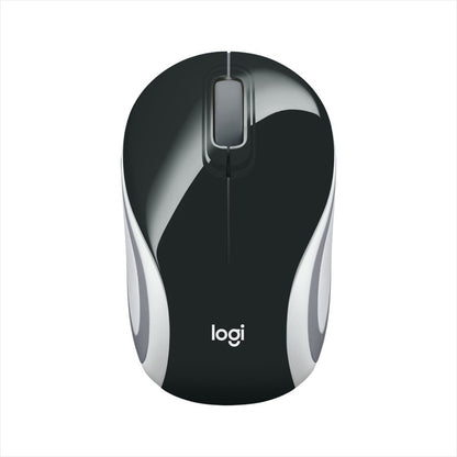 Mouse Inalámbrico Óptico Logitech M187 Negro Wireless 2.4ghz Color Negro