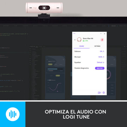 Diadema Profesional Logitech Zone Vibe 100 Inalámbrica