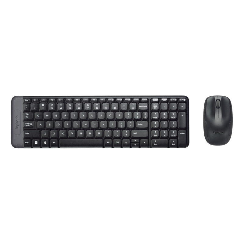 Combo Inalámbrico Logitech Mk220, Teclado Compacto Y Mouse
