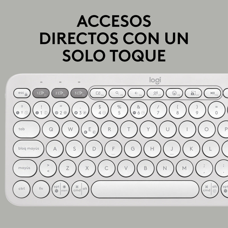 Teclado Multidispositivo Logitech Pebble Keys 2 K380s