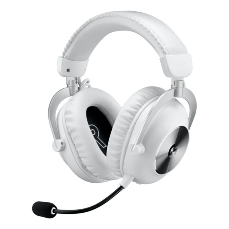 Diadema Gamer Inalámbrica Logitech Pro X 2 Lighstpeed/3.5/Bluetooth, Blanco