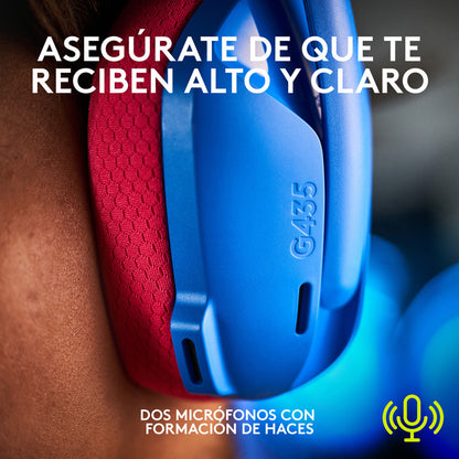 Diadema Gamer Logitech G435, Inalámbrica Bluetooth Pc, Ps5