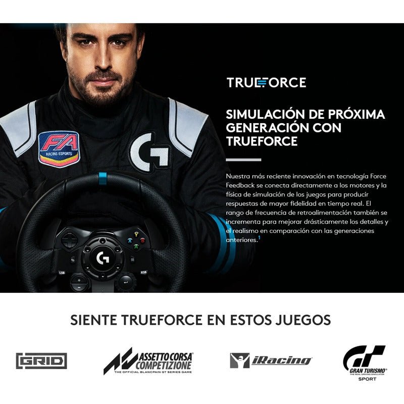 Timón Logitech G923 Para Pc / Xbox X|s One + Palanca Cambios