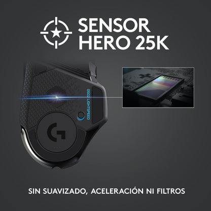 Mouse Gamer Inalámbrico Logitech G502 Lightspeed 25600dpi