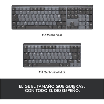Teclado Recargable Logitech Mx Mechanical De Alto Desempeño
