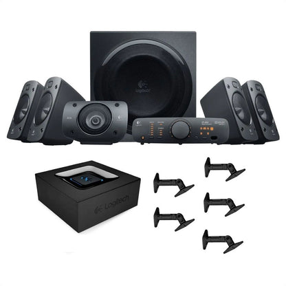 Combo Logitech: Altavoces Z906 + Adaptador Bluetooth + Bases