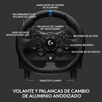 Volante Carreras Logitech G923, Trueforce Pc / Xbox X|s One