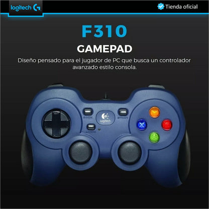 Gamepad Usb Programable Para Pc / Android Tv Logitech F310