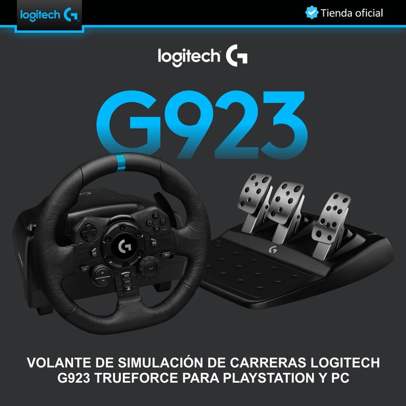 Logitech G923 Timón Para Pc / Ps5 | Ps4 + Palanca De Cambios