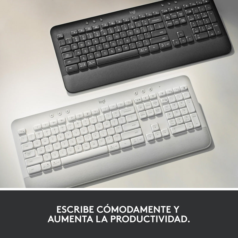 Teclado Confortable Logitech Signature K650 Bluetooth/bolt