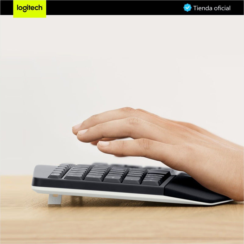 Combo Inalámbrico Logitech Mk850 + Pad Mouse Studio Series