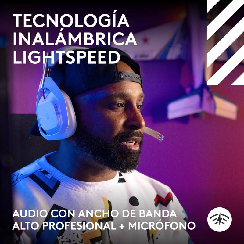 Diadema Gamer Lightspeed + Base Logitech Astro A50 (5ta Gen)