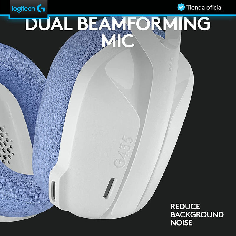 Logitech Diadema Gamer G435 Inalámbrica + Mouse Gamer G305 B