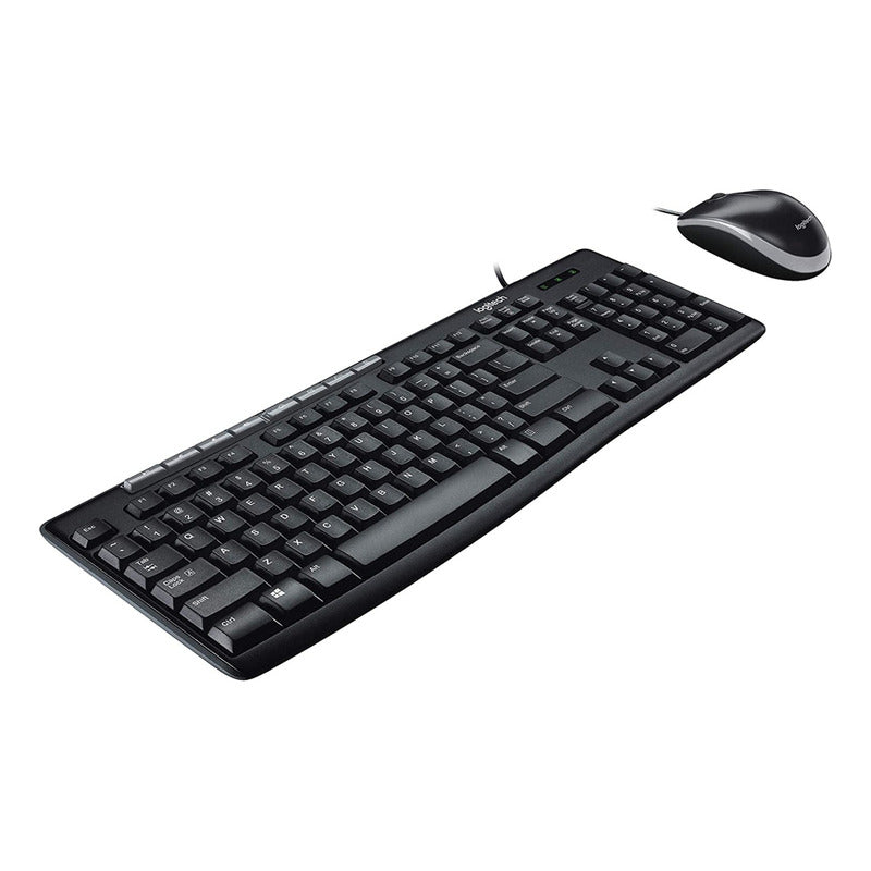 Combo Usb Logitech Mk200 Media, Teclado Multimedia Y Mouse