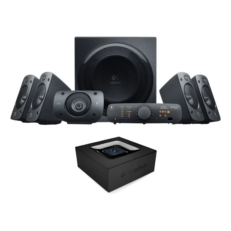 Combo Logitech 5.1: Altavoces Z906 Thx + Adaptador Bluetooth