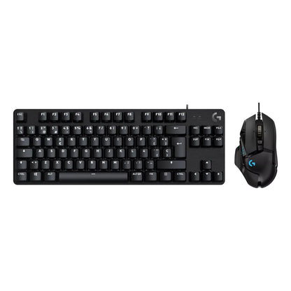 Combo Gamer Logitech G Teclado G413 Se Tkl + Mouse G502 Hero