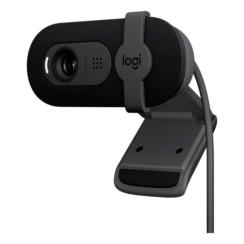 Webcam Full Hd 1080p, Rightlight 2, Logitech Brio 100 Negro