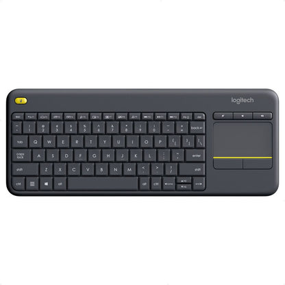 Teclado + Touch Logitech K400 Plus Inalámbrico Pc Android Tv