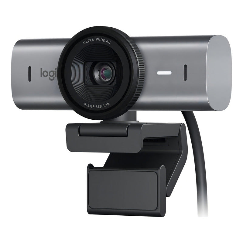 Cámara Web Logitech Mx Brio 705, For Business 4k Color Negro