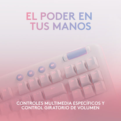 Teclado Gamer Mecánico Rgb Logitech G713 Aurora Collection