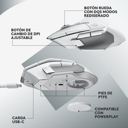 Mouse Gamer Logitech G502x, Gratis Pad G640 Se Aniversario