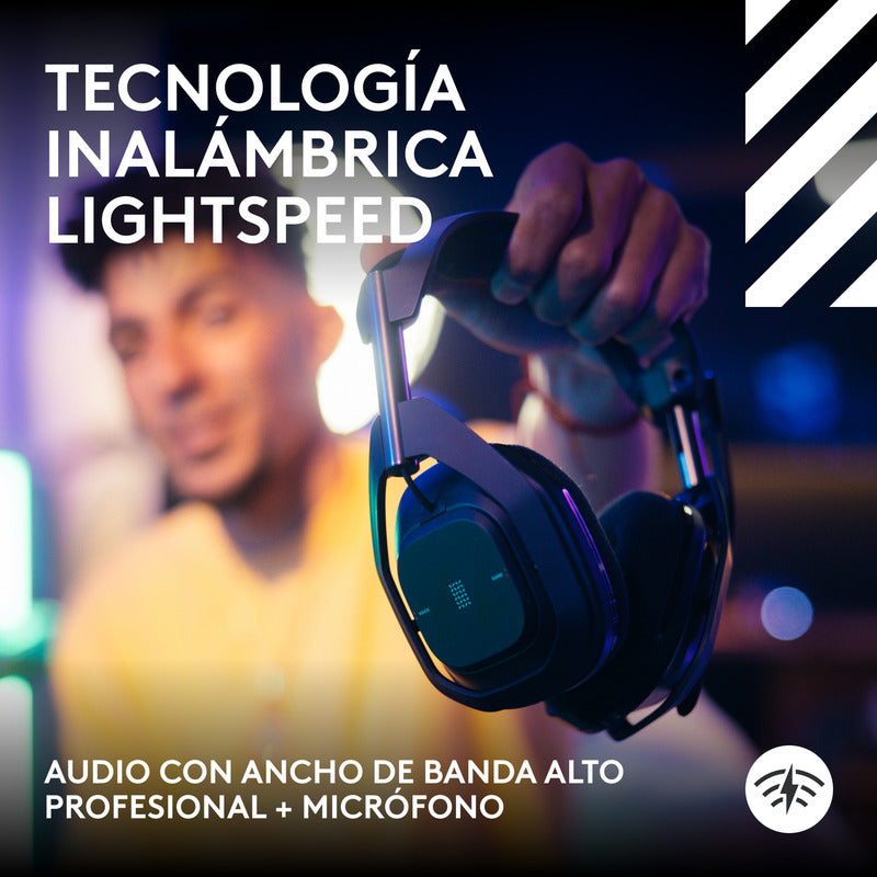 Diadema Gamer Inalámbrica + Base, Logitech Astro A50 X