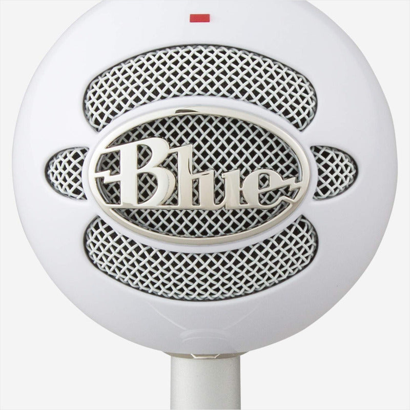 Micrófono Usb Grabación Streaming Blue Snowball Ice Blanco