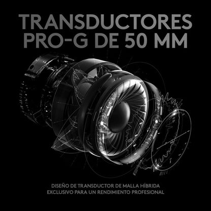 Diadema Gamer Logitech G Pro X, 7.1 Profesional, Pc Ps4 Xbox
