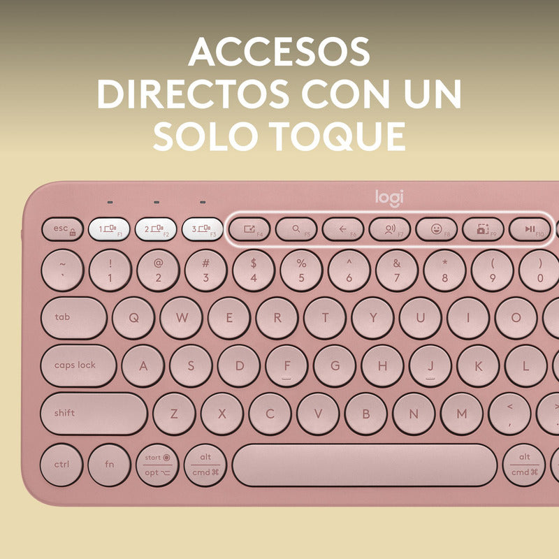 Teclado Multidispositivo Logitech Pebble Keys 2 K380s