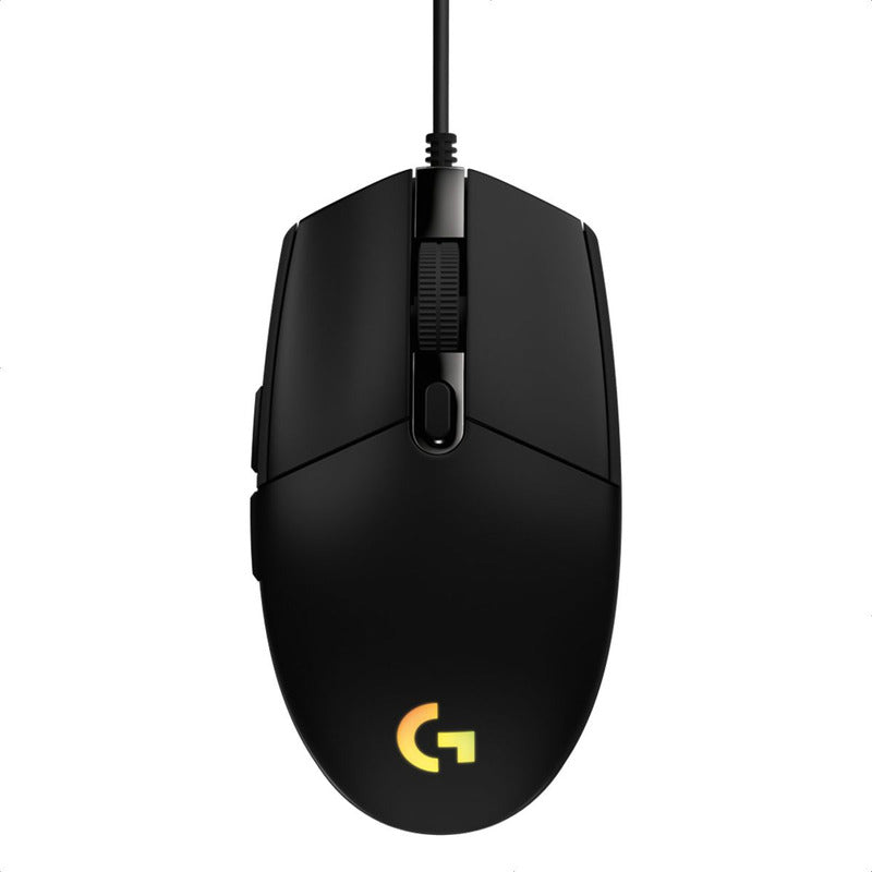 Mouse Gamer Rgb Logitech G203 Lightsync, 6 Botones, Negro
