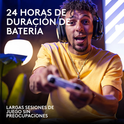 Diadema Gamer Inalámbrica + Base, Logitech Astro A50 X